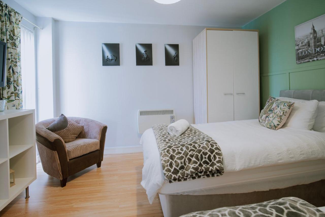 Modern Central Penthouse - 1 Secureparking Liverpool Extérieur photo
